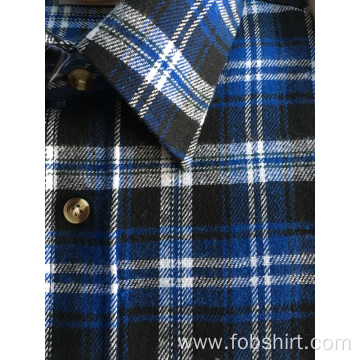100% Cotton Flannel Fabric Business Shirt